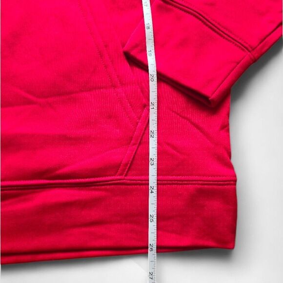 XFL DC Defenders Red Long Sleeve Hoodie Medium Collectible Unisex - Picture 8 of 9